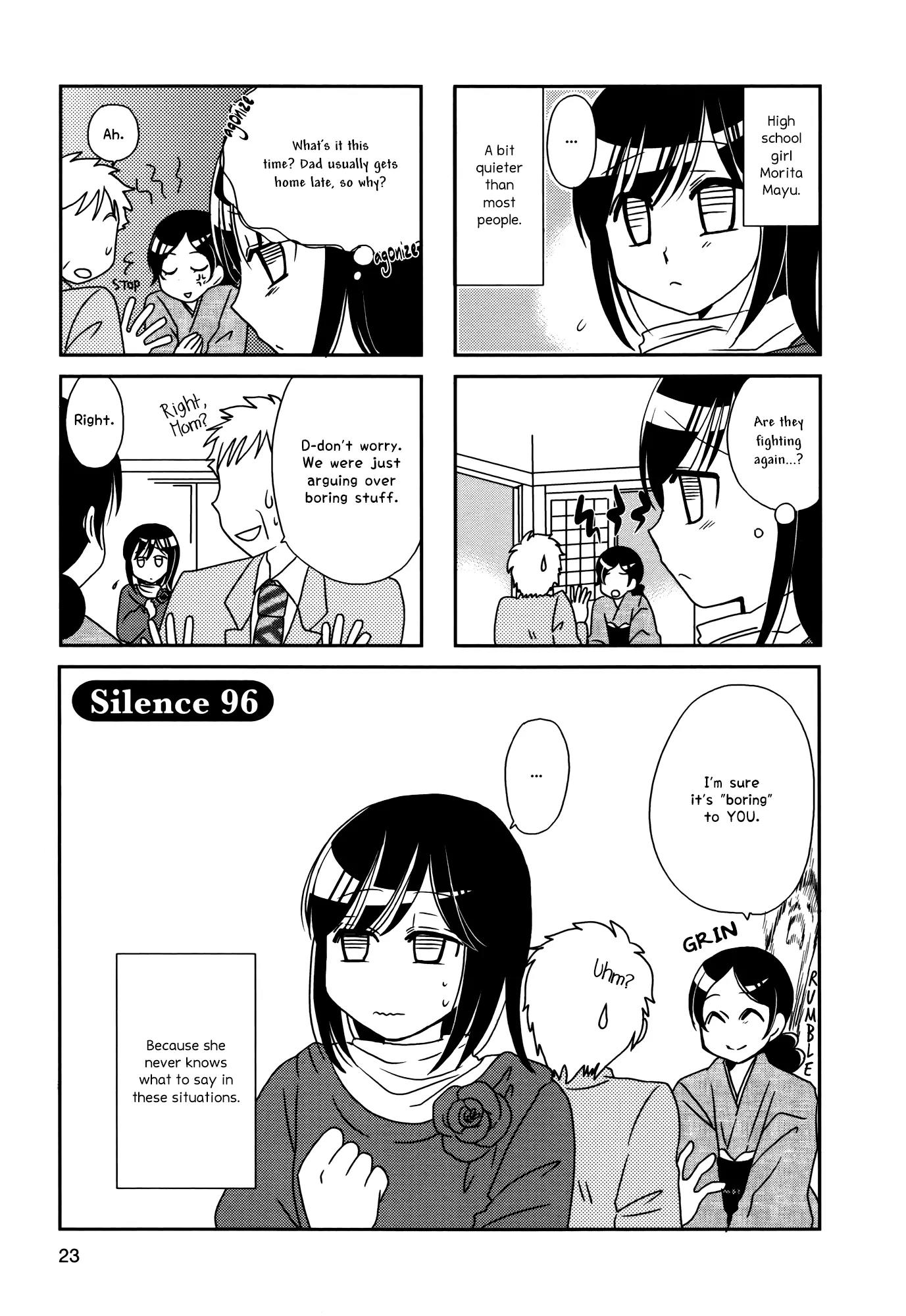 Morita-San Wa Mukuchi Chapter 96 #1