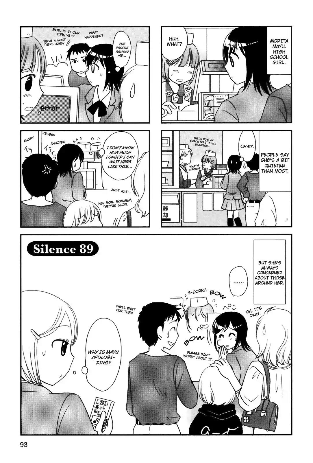 Morita-San Wa Mukuchi Chapter 89 #1