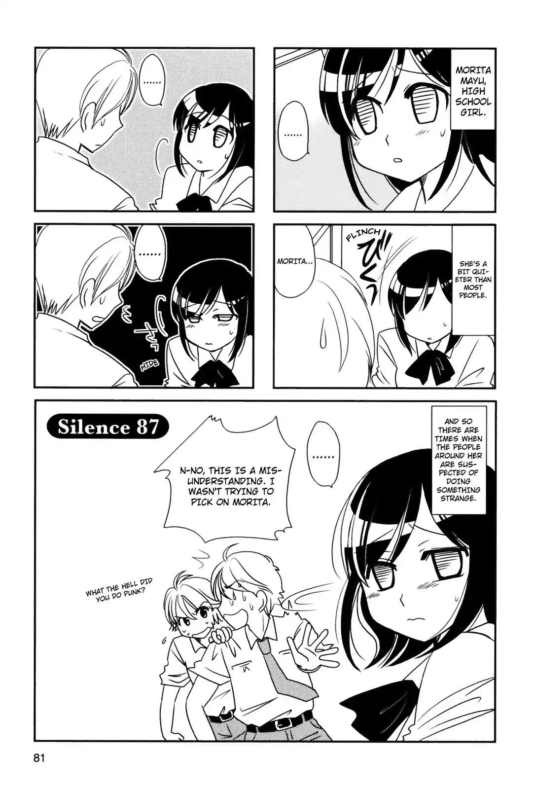 Morita-San Wa Mukuchi Chapter 87 #1