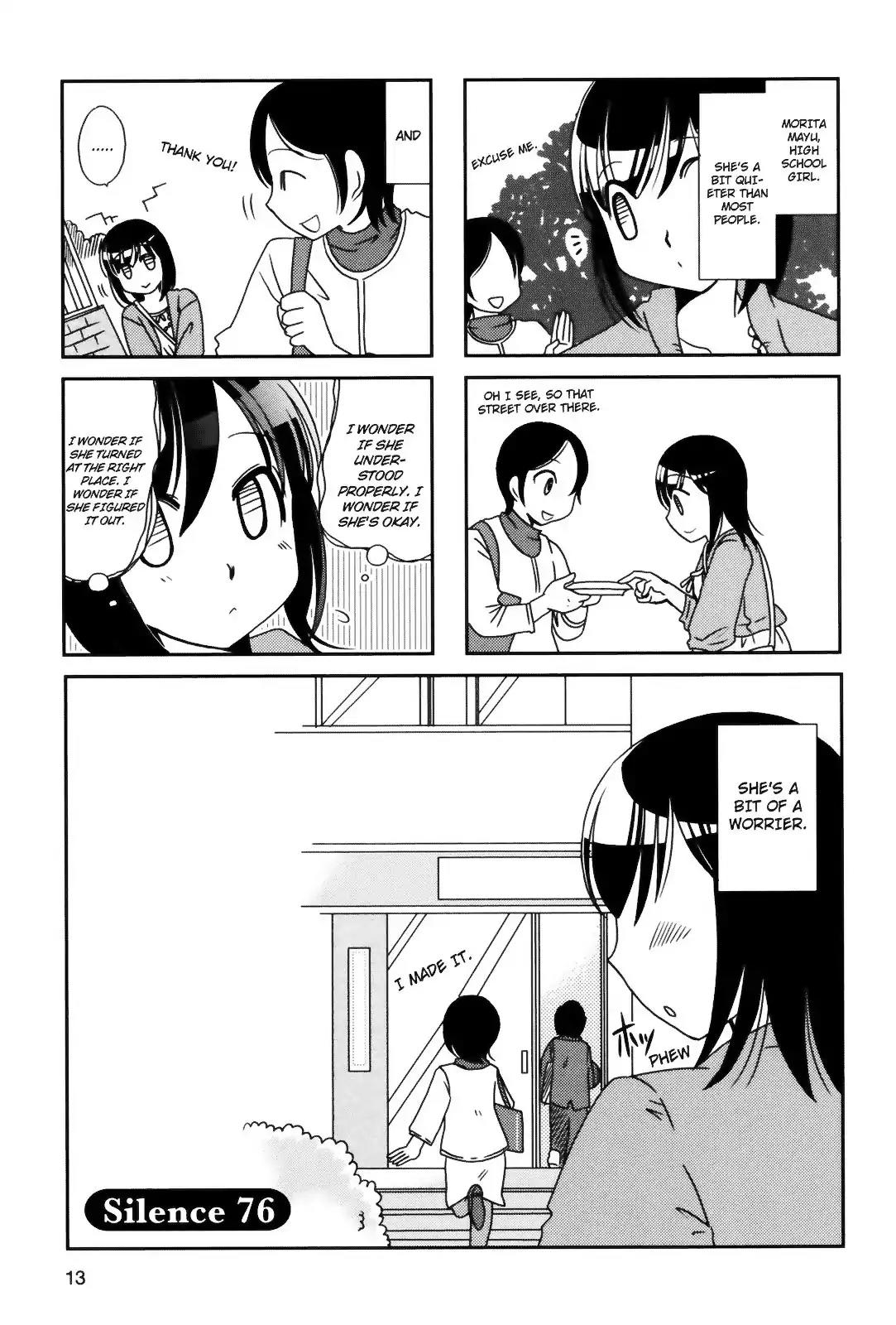 Morita-San Wa Mukuchi Chapter 76 #1