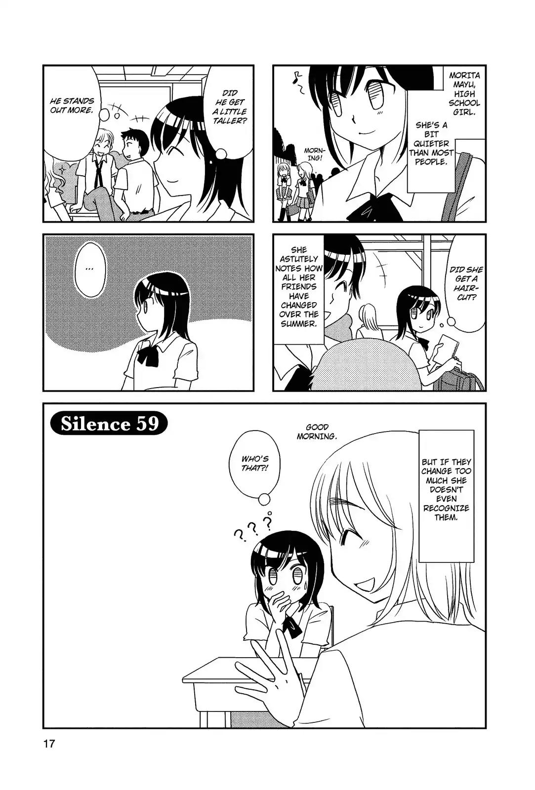 Morita-San Wa Mukuchi Chapter 59 #1