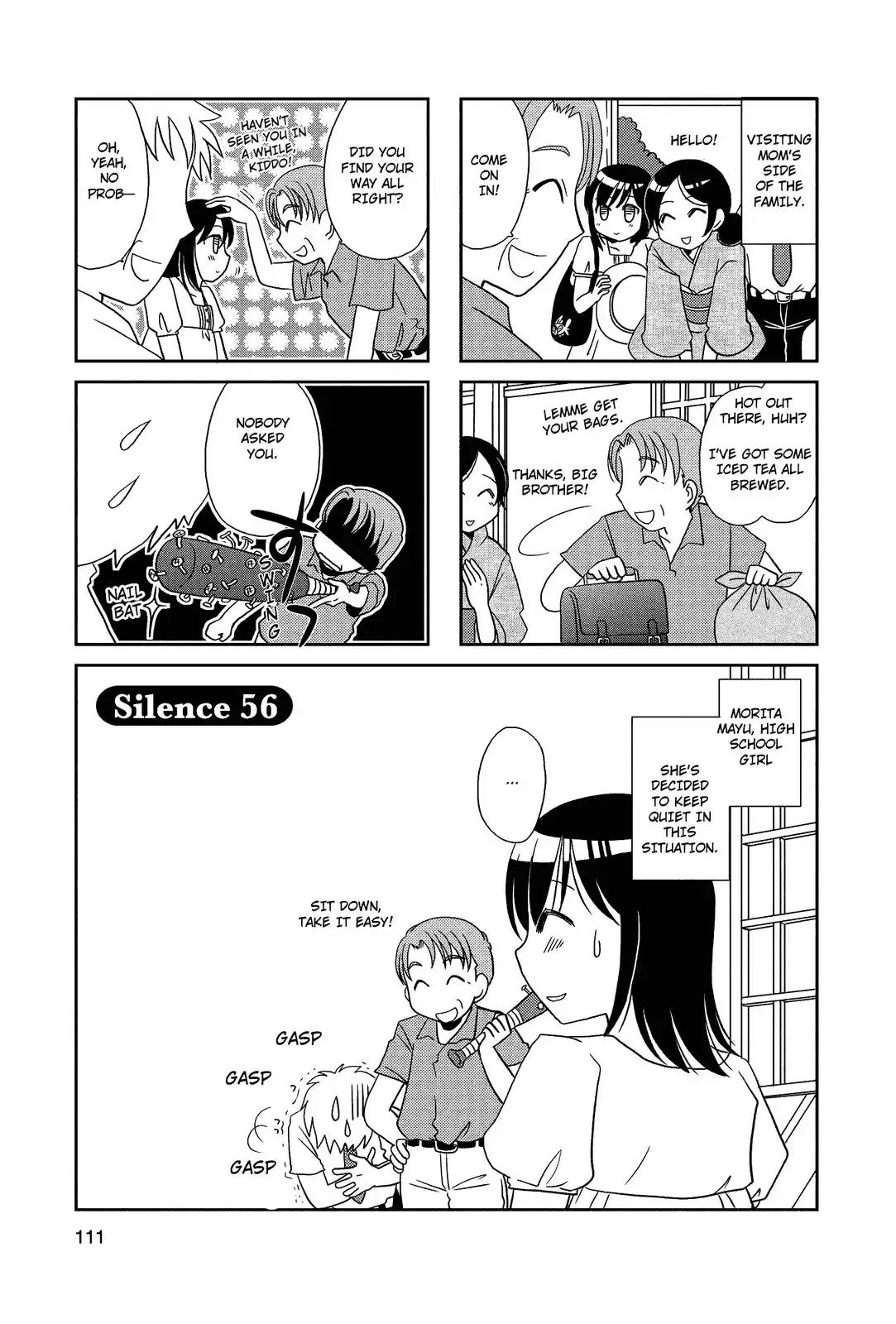 Morita-San Wa Mukuchi Chapter 56 #1