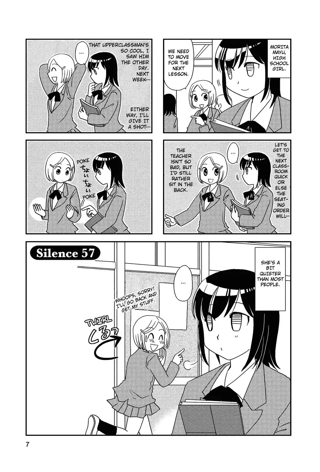 Morita-San Wa Mukuchi Chapter 57 #7