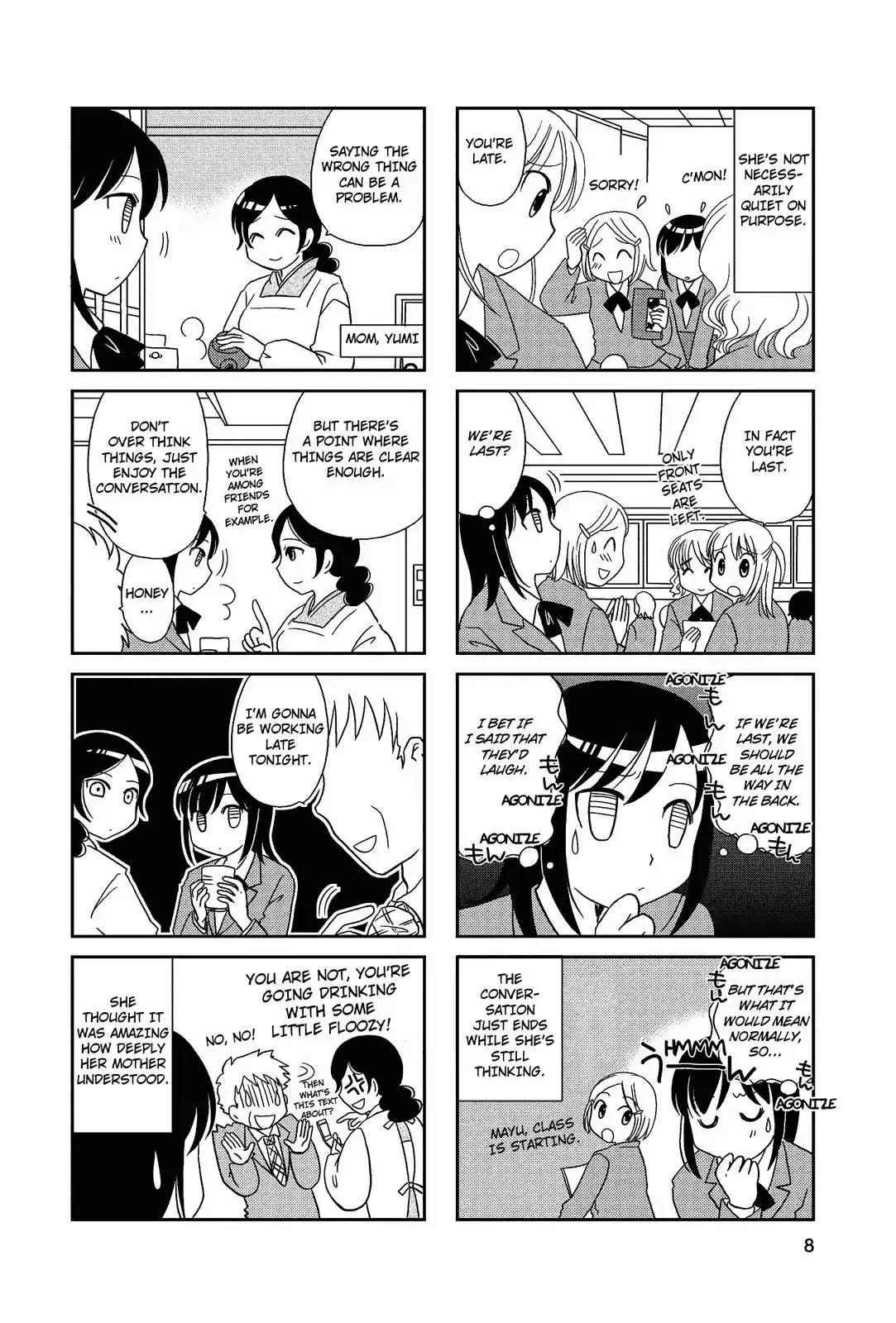 Morita-San Wa Mukuchi Chapter 57 #8