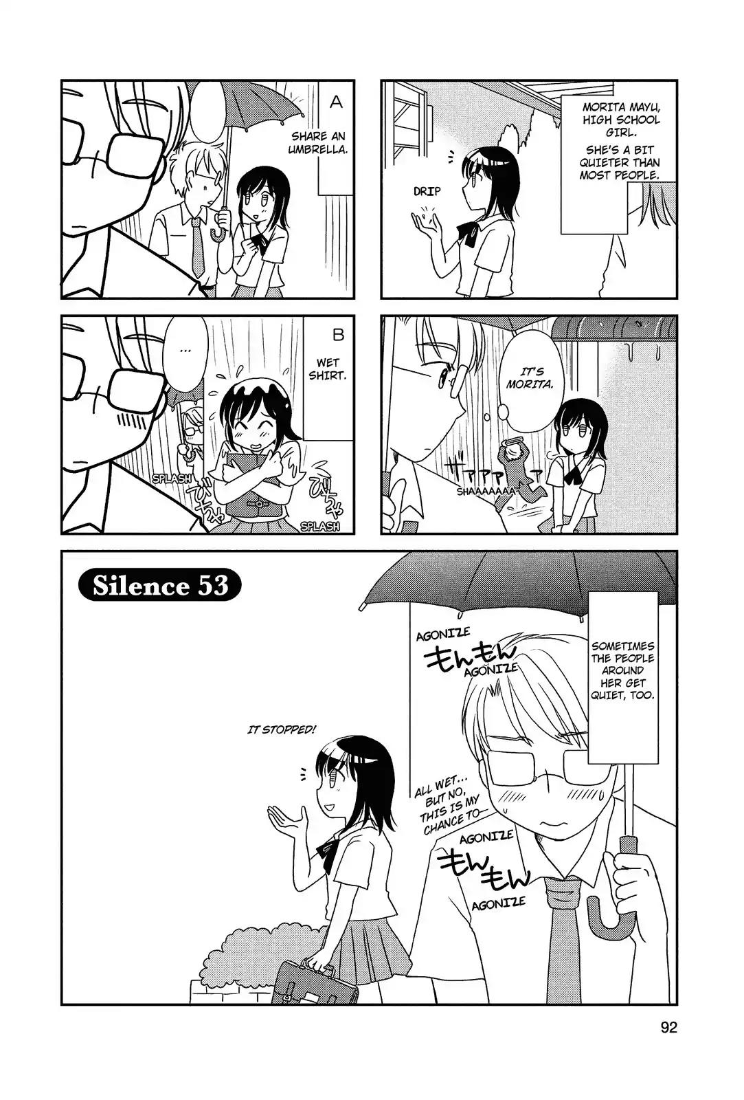 Morita-San Wa Mukuchi Chapter 53 #1