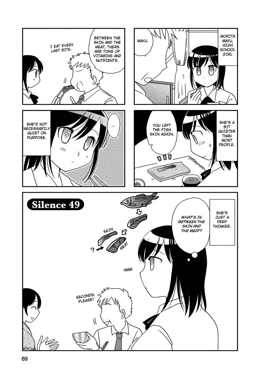 Morita-San Wa Mukuchi Chapter 49 #1