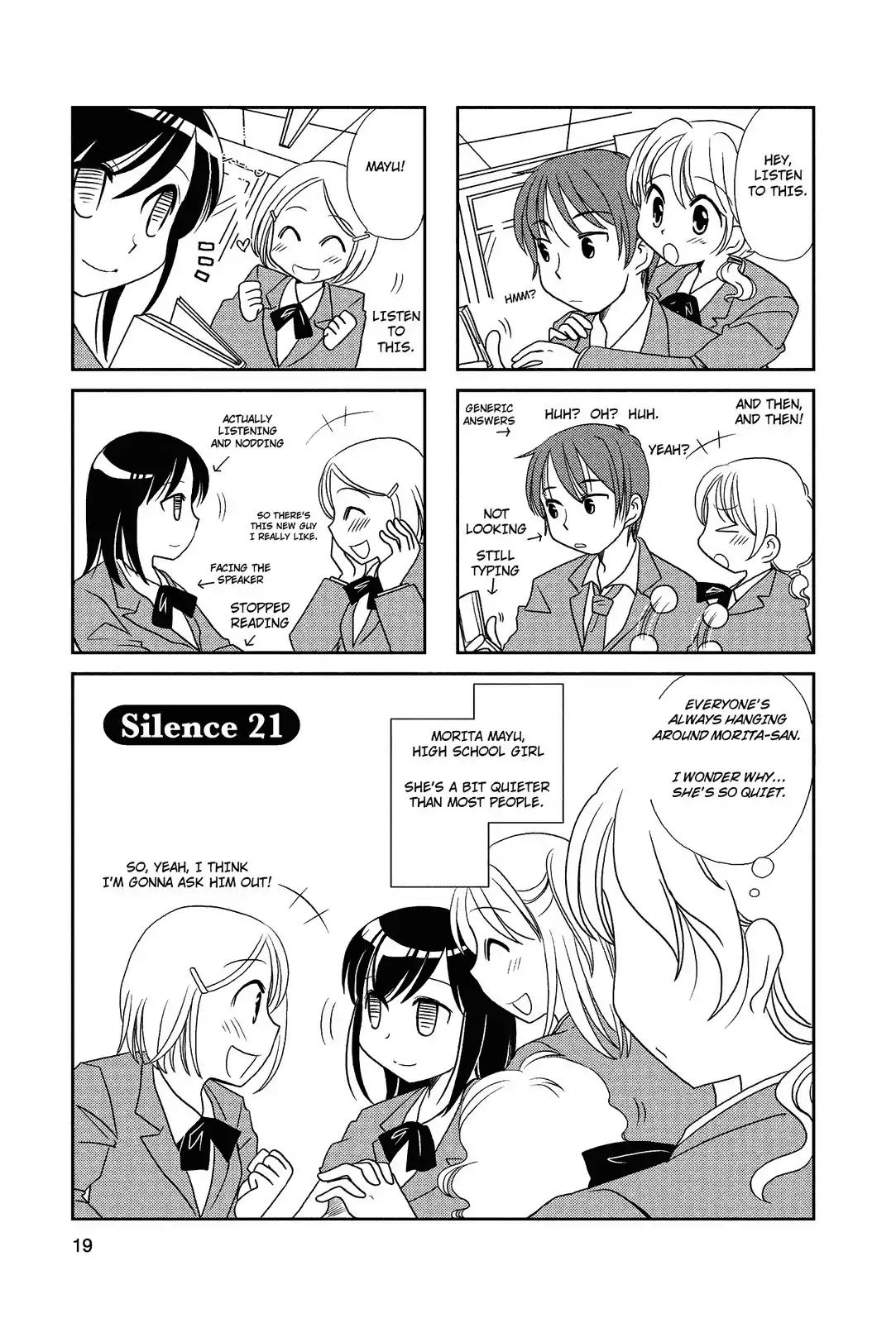 Morita-San Wa Mukuchi Chapter 21 #1