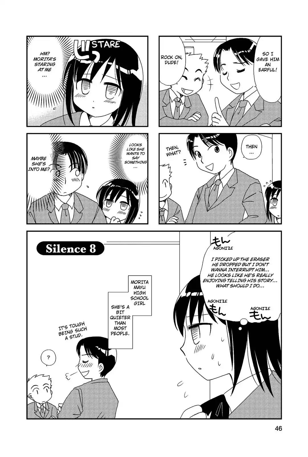 Morita-San Wa Mukuchi Chapter 8 #1