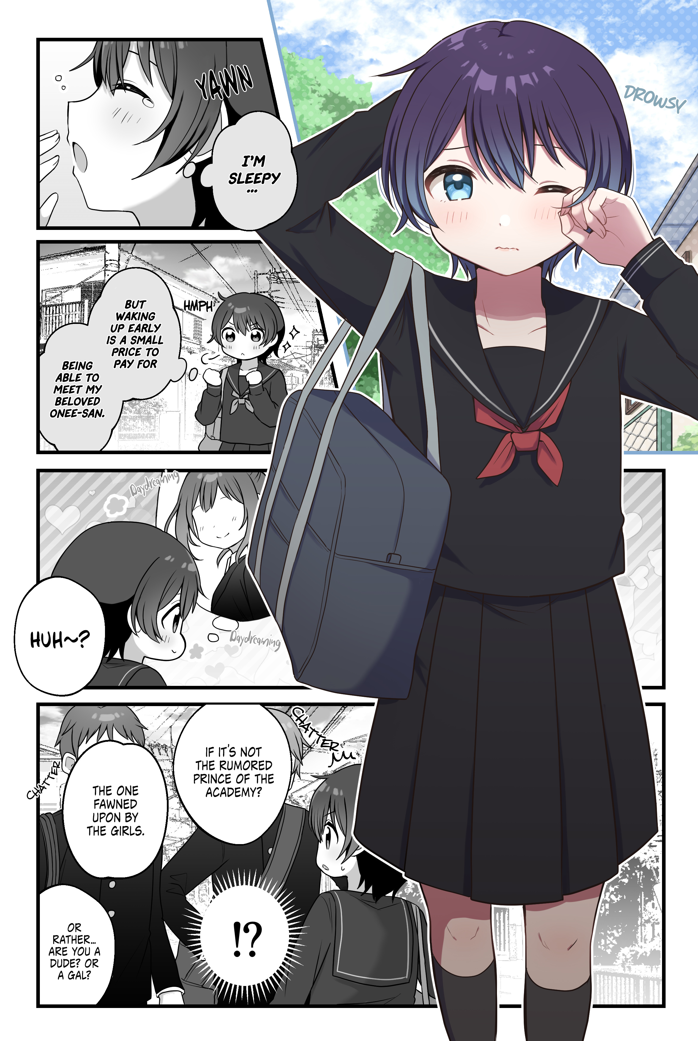 Androgynous-Chan And The Onee-San Chapter 23 #1