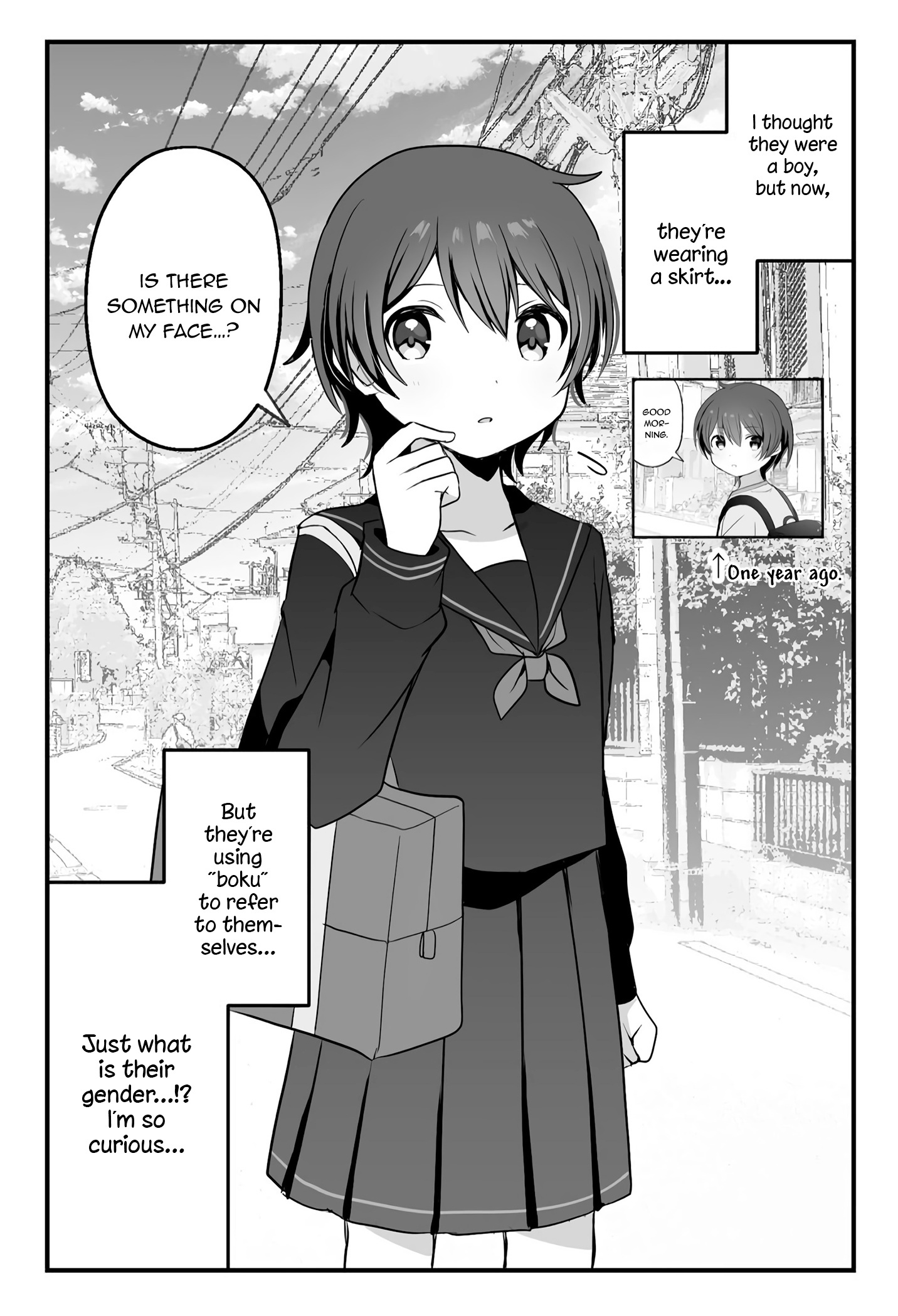 Androgynous-Chan And The Onee-San Chapter 3 #1