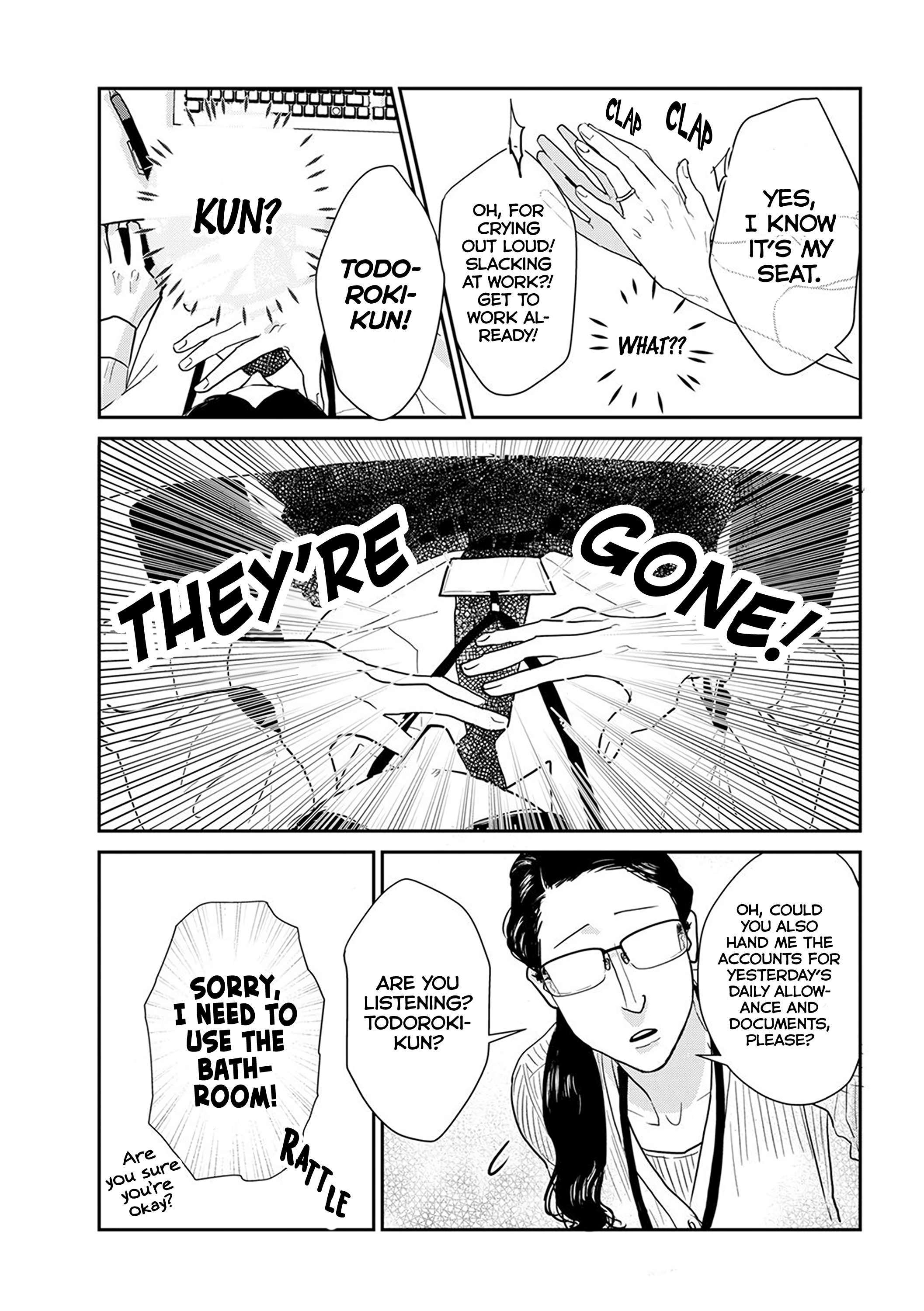 Me No Doku Sugiru Shokuba No Futari Chapter 9.1 #3