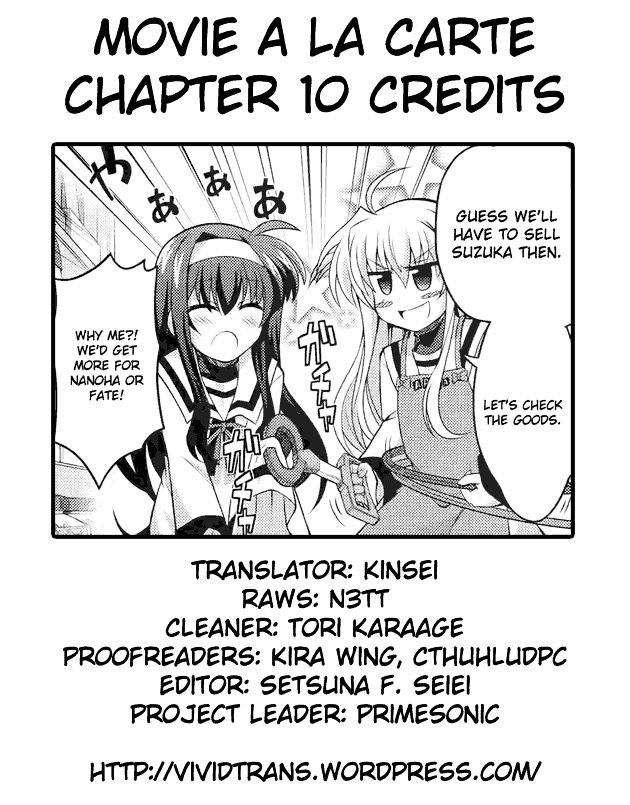 Mahou Shoujo Lyrical Nanoha: The Movie Comic A La Carte Chapter 10 #13