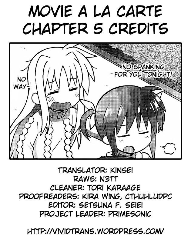 Mahou Shoujo Lyrical Nanoha: The Movie Comic A La Carte Chapter 5 #9