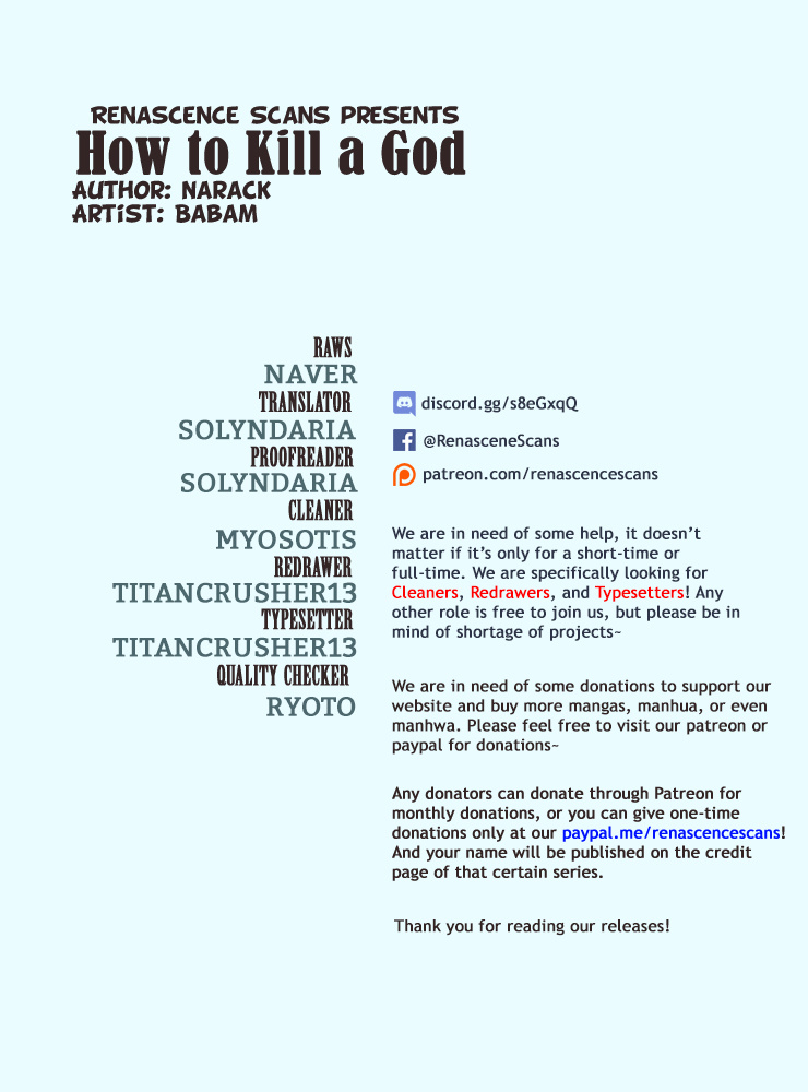 How To Kill A God Chapter 6 #1