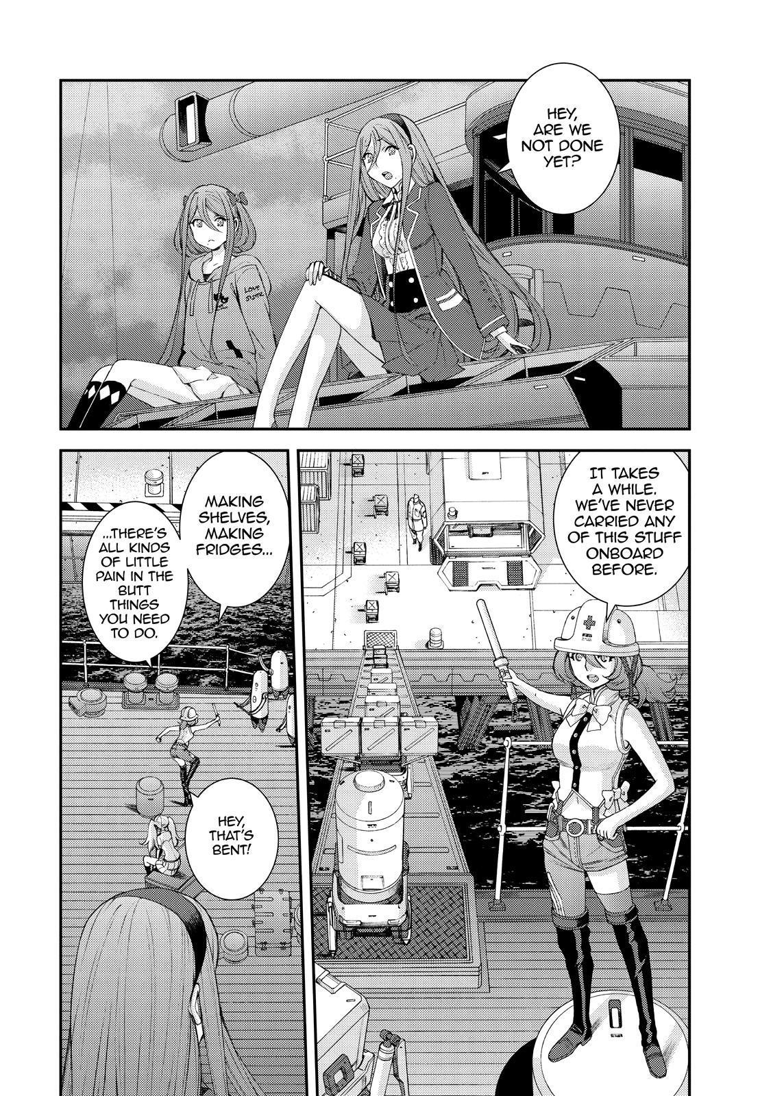 Aoki Hagane No Arpeggio Chapter 136 #14