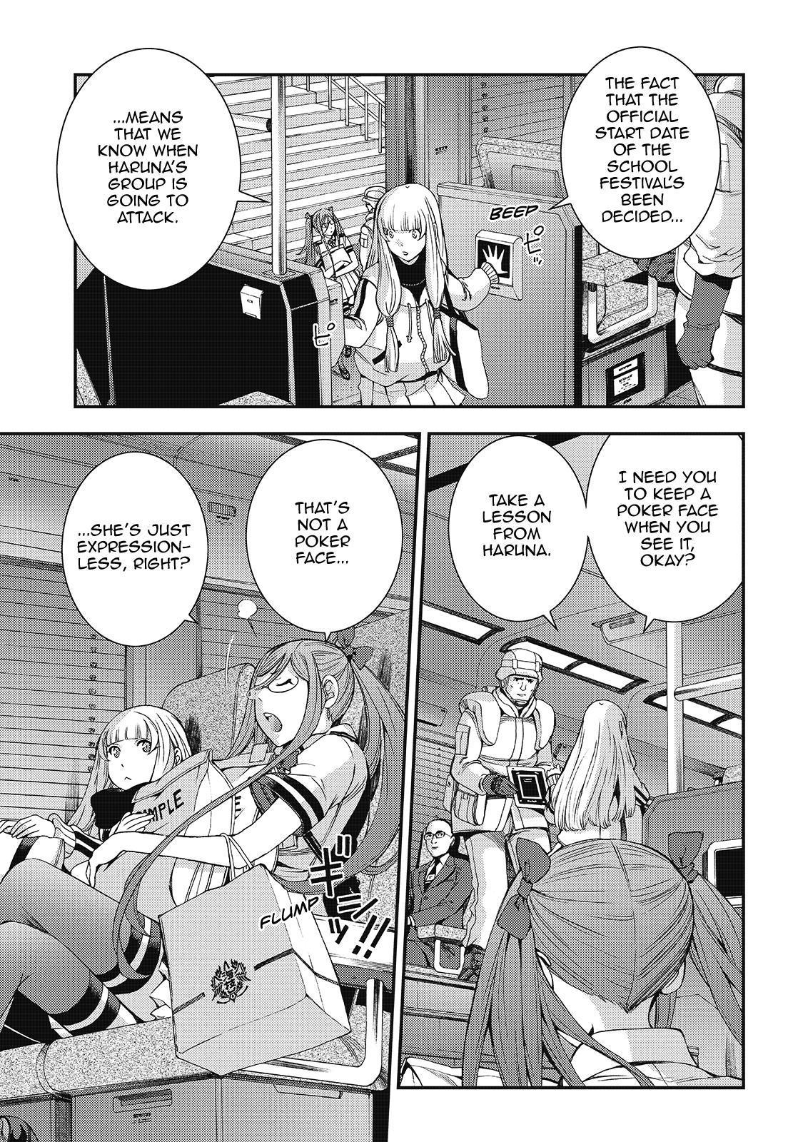 Aoki Hagane No Arpeggio Chapter 99 #17