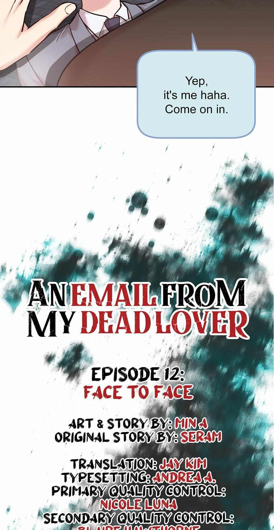 A Mail From My Dead Lover Chapter 12 #9