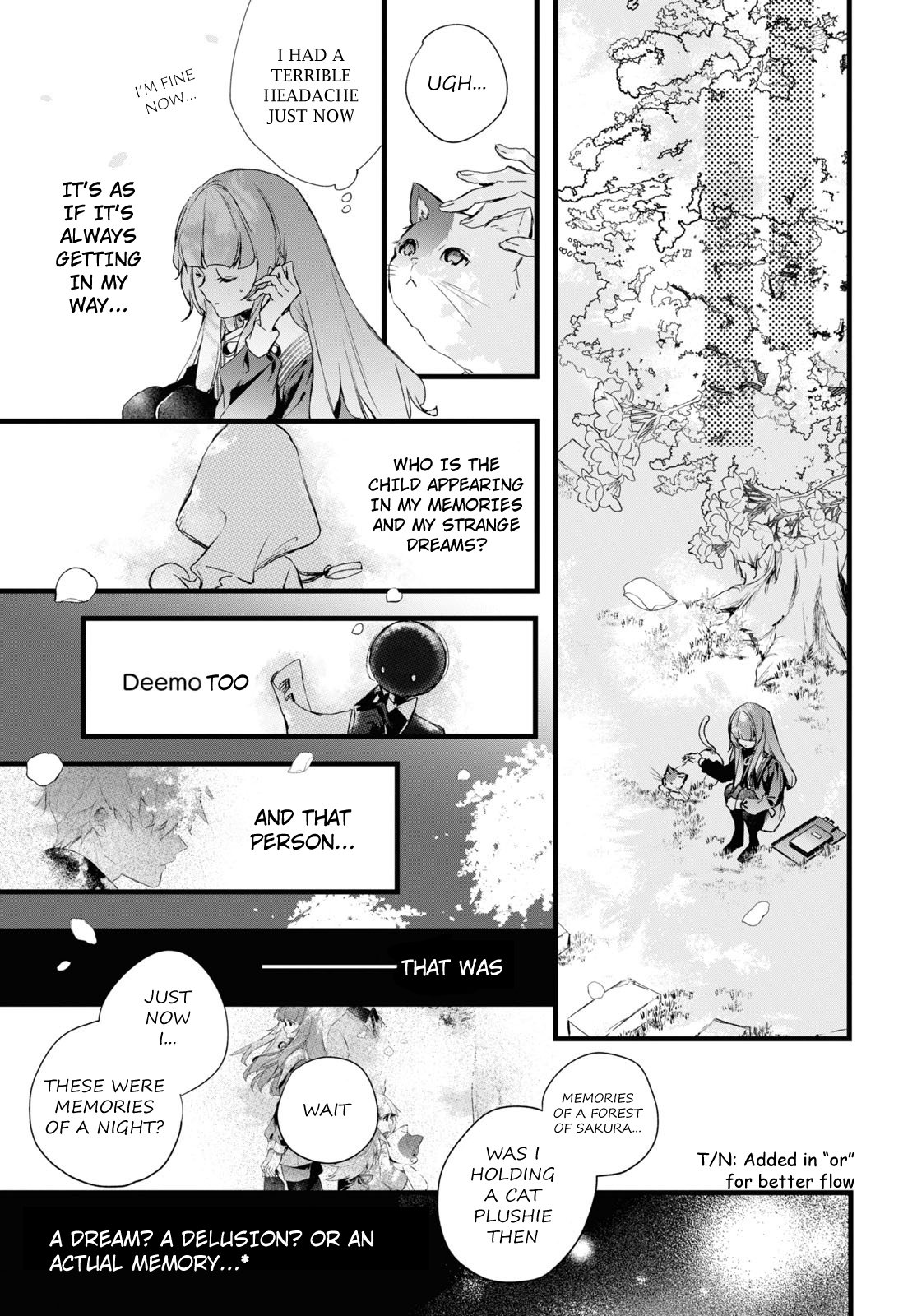 Deemo -Sakura Note- Chapter 3.2 #11