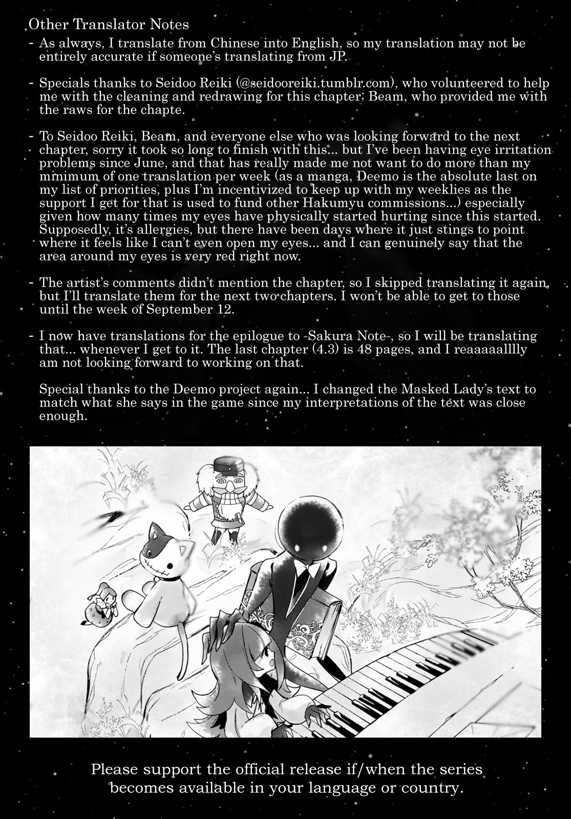 Deemo -Sakura Note- Chapter 3.3 #20