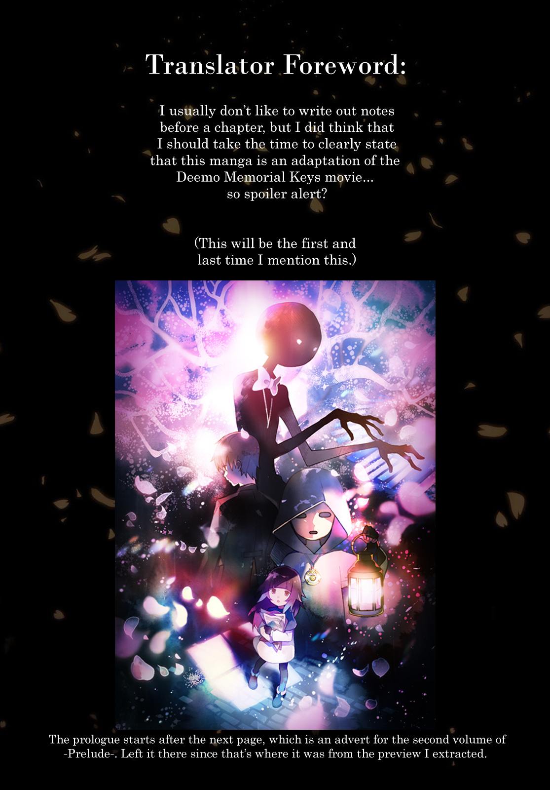 Deemo -Sakura Note- Chapter 0 #2