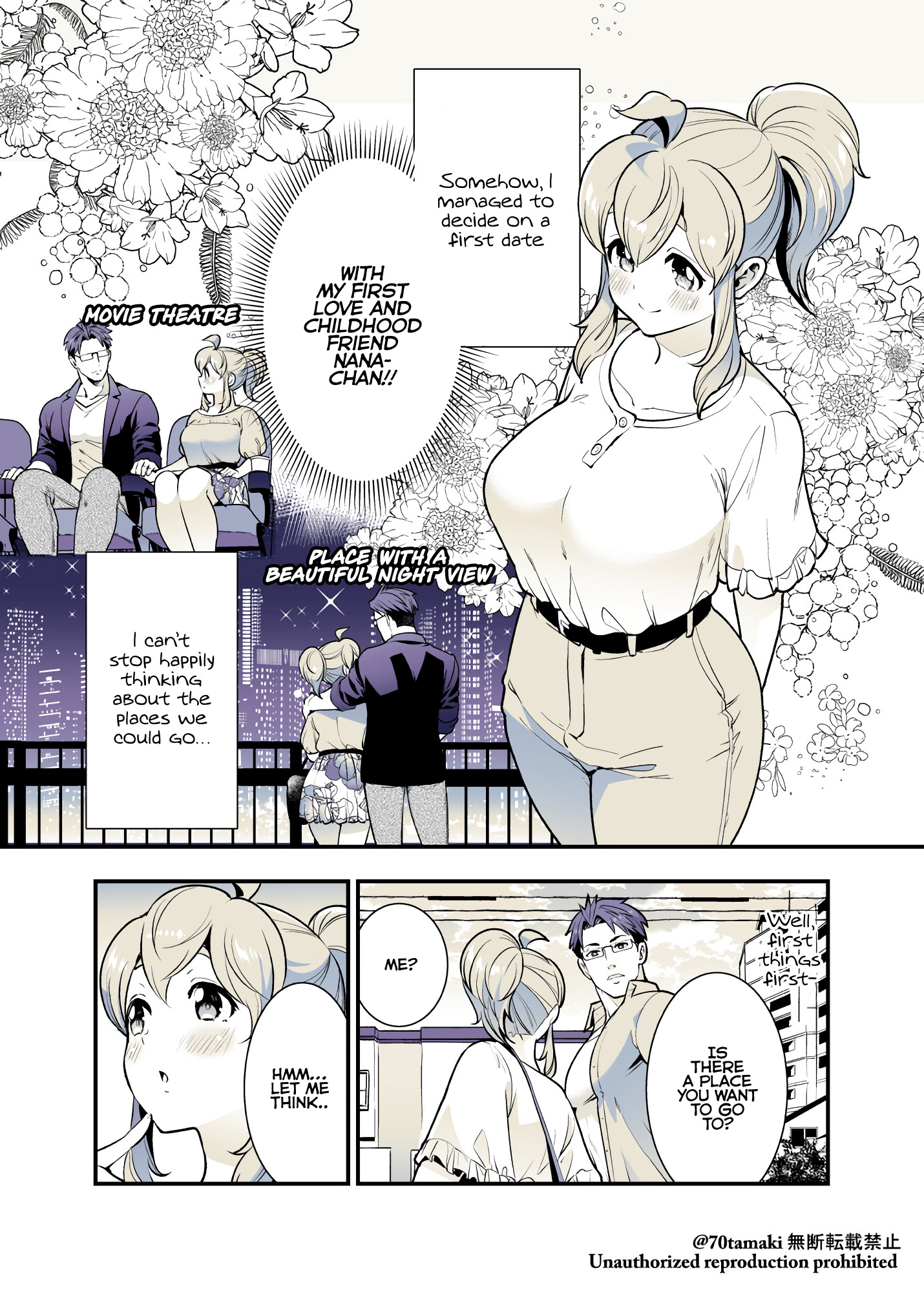 Osananajimi Ga Hisabisa Ni Saikai Shitara Otagai Kyonyuu Ni Natteta Chapter 36 #1