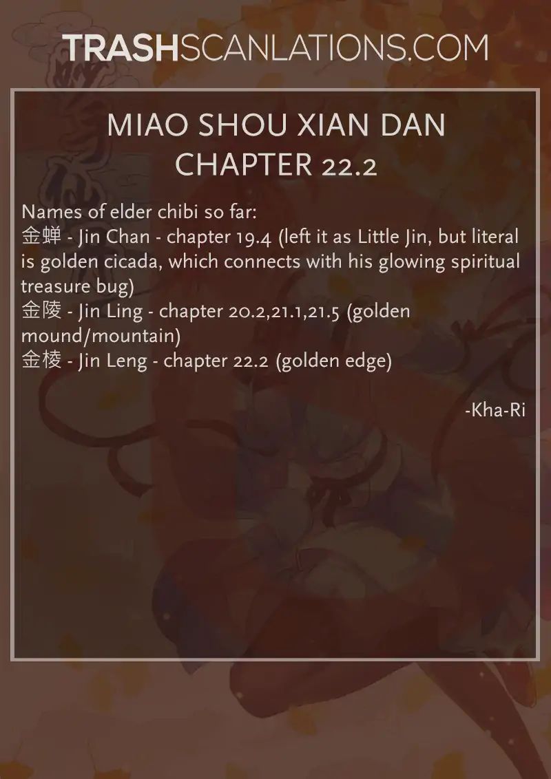 Miao Shou Xian Dan Chapter 22.2 #10