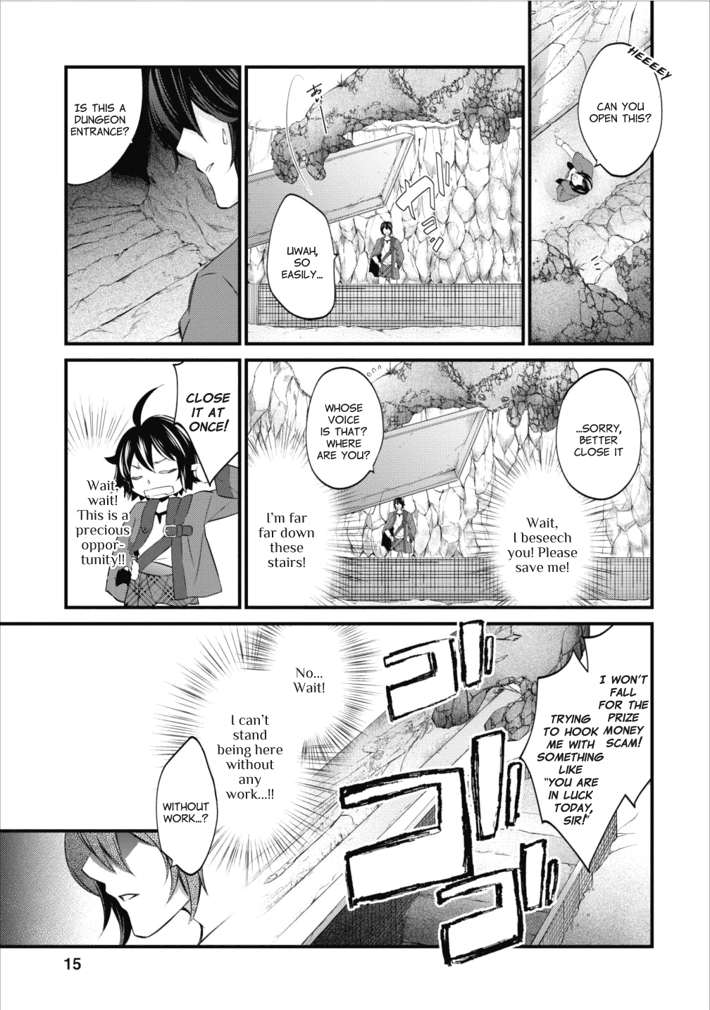 Arafoo Shachiku No Golem Master Chapter 1 #14