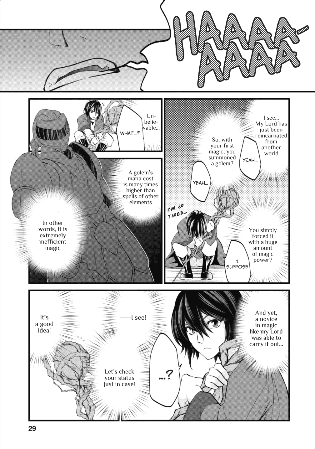 Arafoo Shachiku No Golem Master Chapter 1 #28