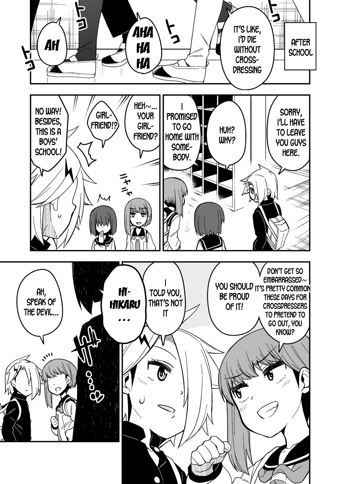 Crossdressing Pandemic Chapter 2 #1