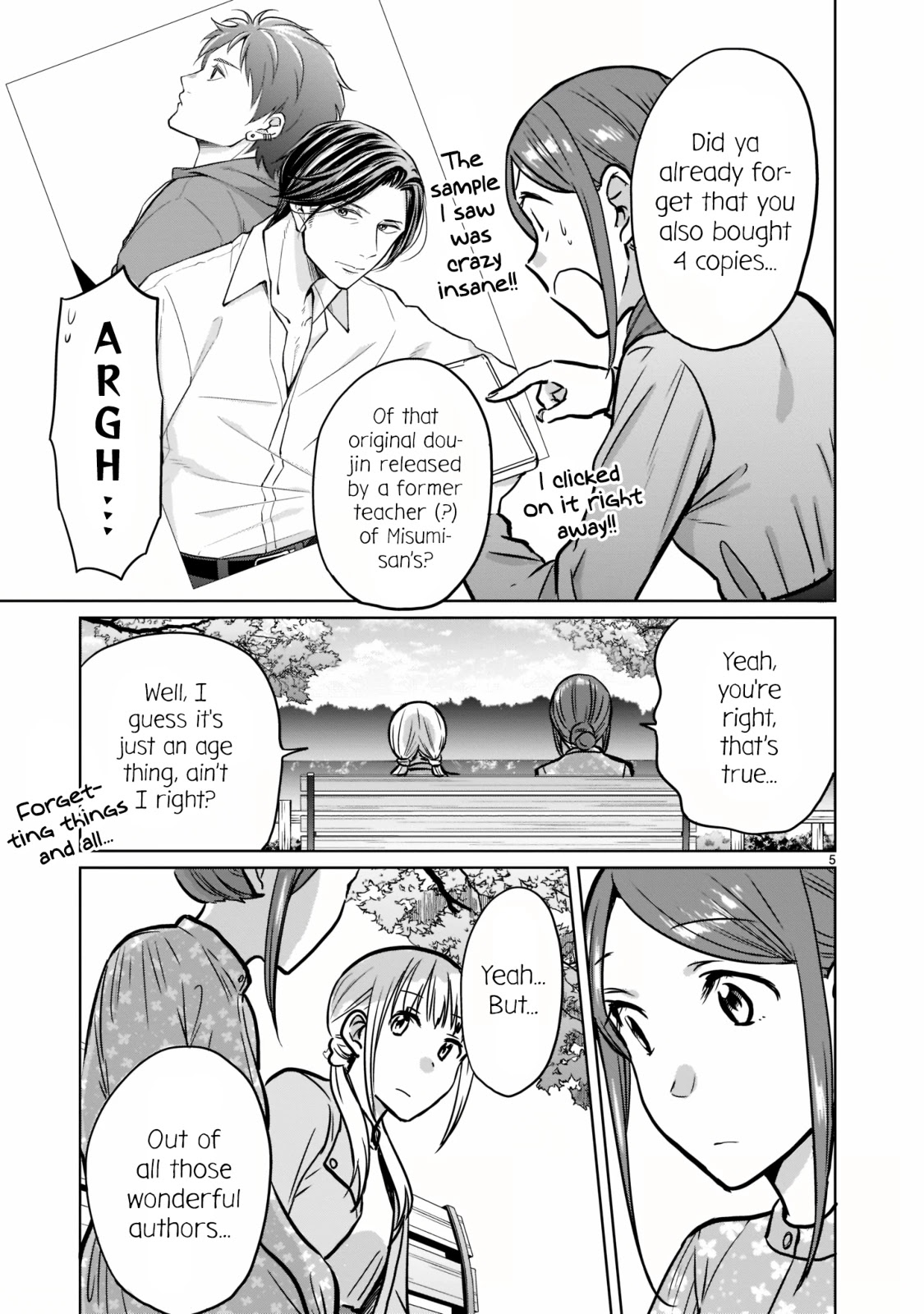 Kami Eshi Jk To Ol Fujoshi Chapter 27 #5