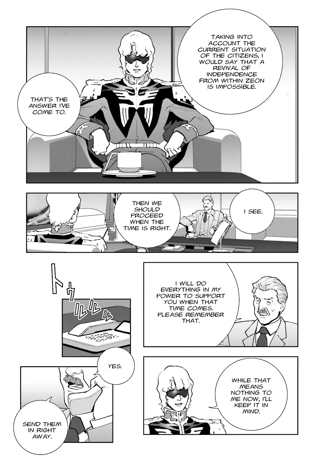 Kidou Senshi Gundam: C.d.a. Wakaki Suisei No Shouzou Chapter 56 #19