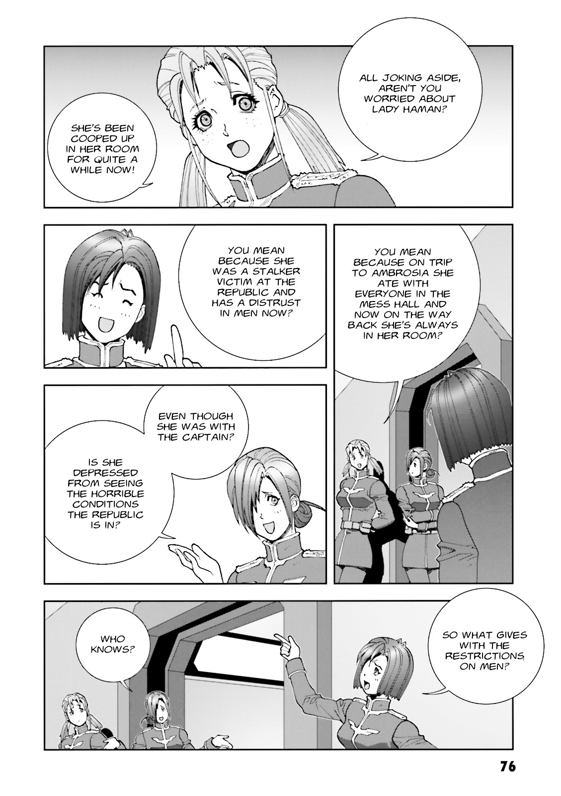 Kidou Senshi Gundam: C.d.a. Wakaki Suisei No Shouzou Chapter 57 #10