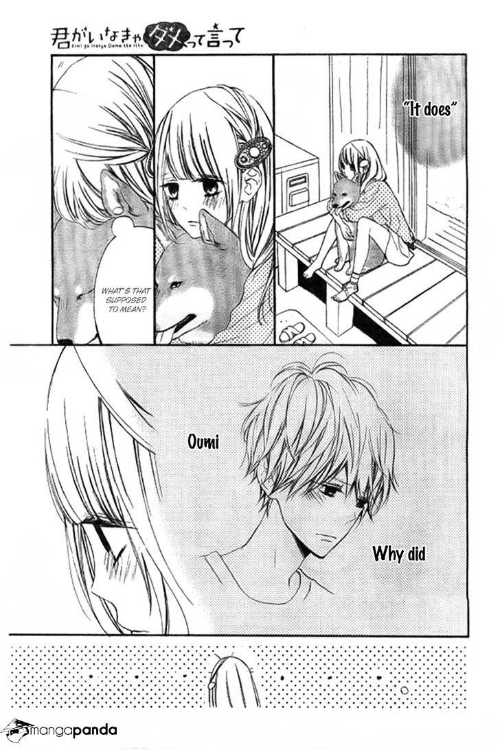 Kimi Ga Inakya Dame Tte Itte Chapter 7 #5