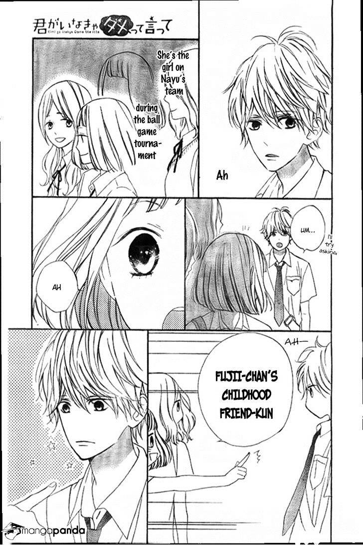 Kimi Ga Inakya Dame Tte Itte Chapter 7 #23