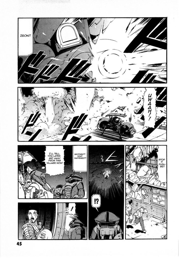 Kidou Senshi Gundam Aggai - Hokubei Oudan 2250 Mile Chapter 3 #8