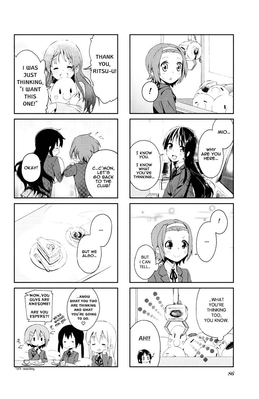 K-On! Anthology Comic Chapter 4.91 #8