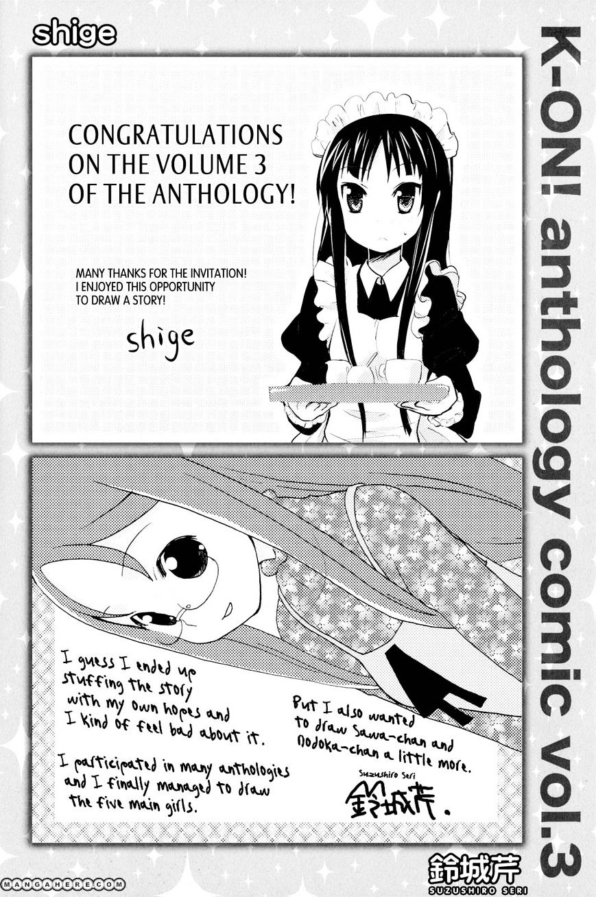 K-On! Anthology Comic Chapter 3.99 #5