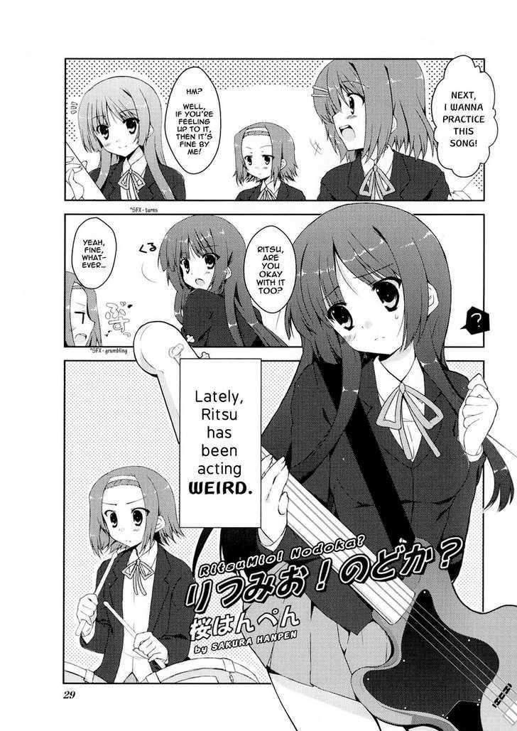 K-On! Anthology Comic Chapter 1.4 #1