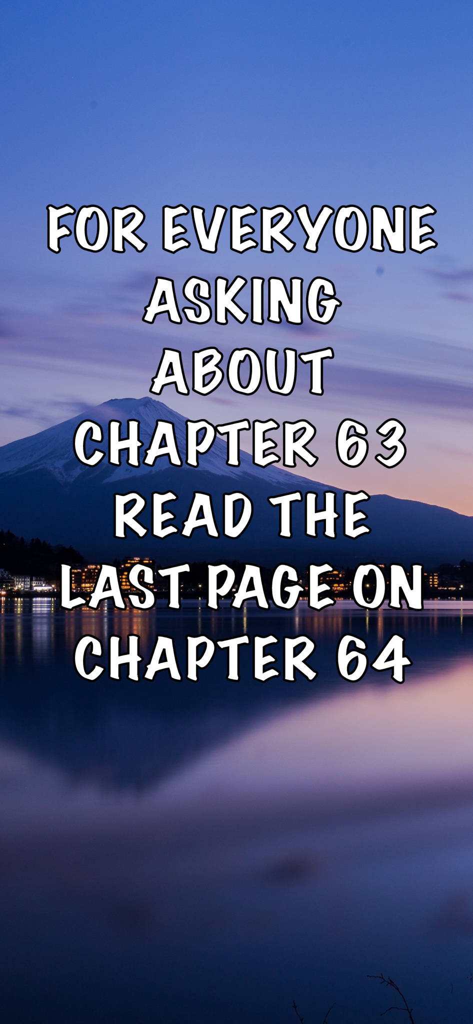 A Story About Wanting To Commit Suicide, But It's Scary So I Find A Yandere Girl To Kill Me, But It Doesn't Work Chapter 65 #1