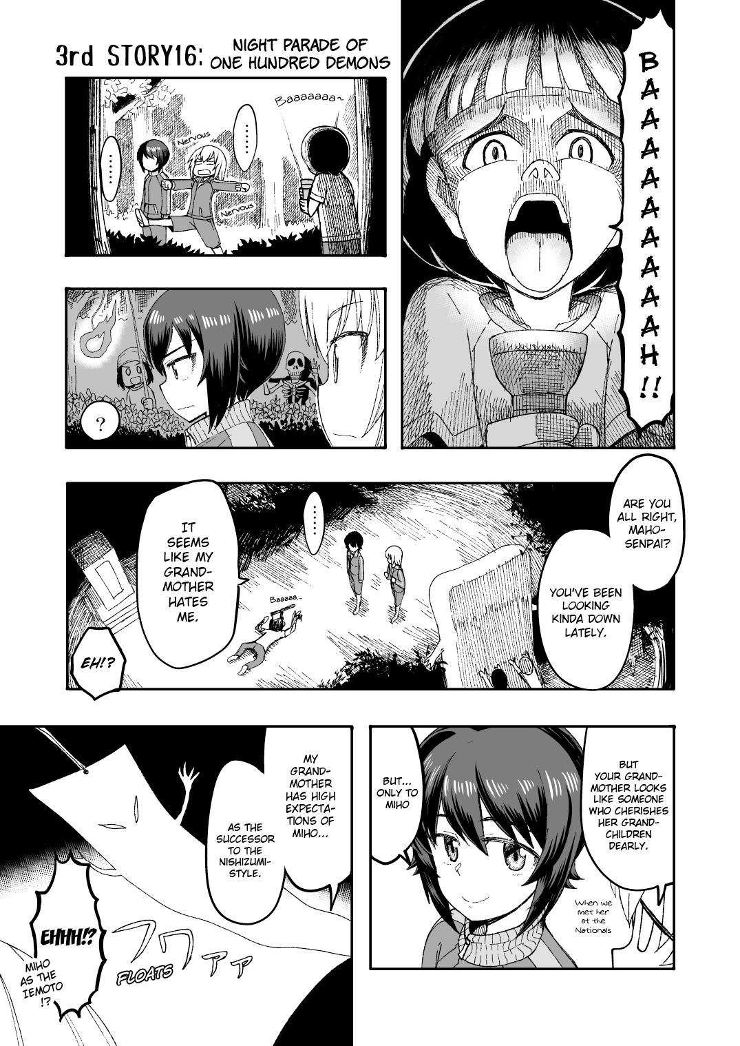 Girls Und Panzer - Middleschool Miho And Erika (Doujinshi) Chapter 16 #1