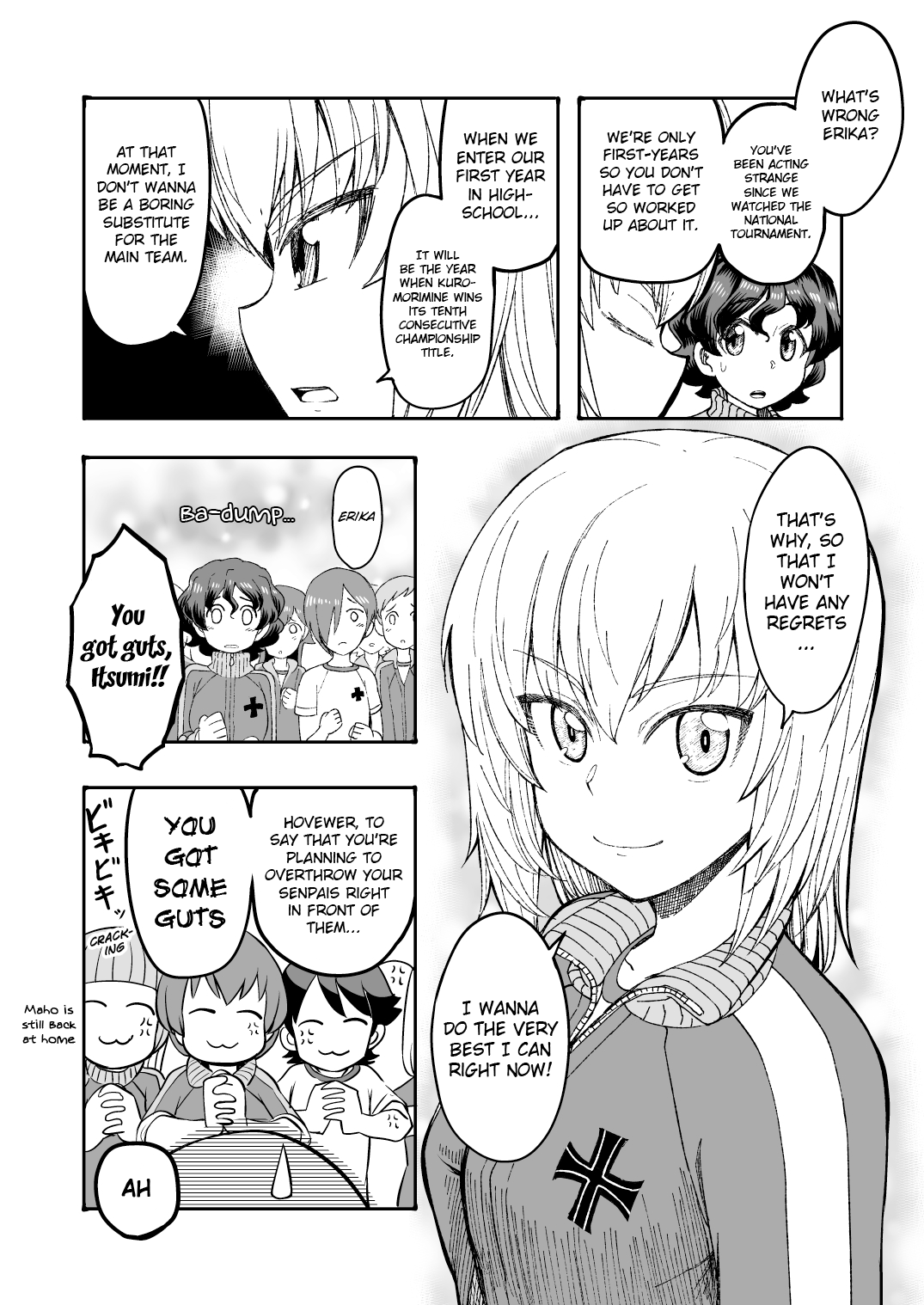 Girls Und Panzer - Middleschool Miho And Erika (Doujinshi) Chapter 8 #2