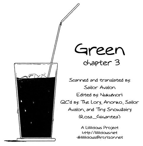 Green. Chapter 3 #25