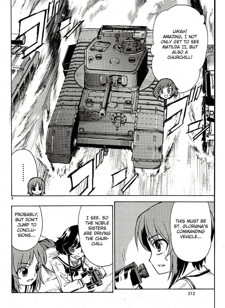 Girls & Panzer Chapter 4 #8