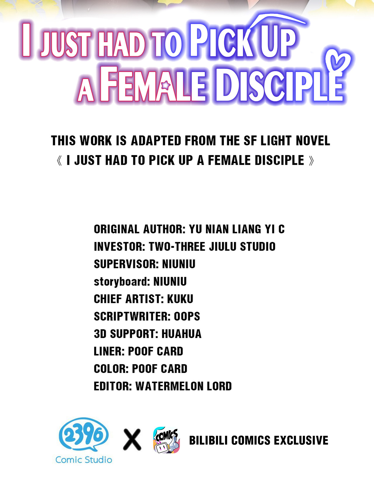 I Just Had To Pick Up A Female Disciple Chapter 39 #2