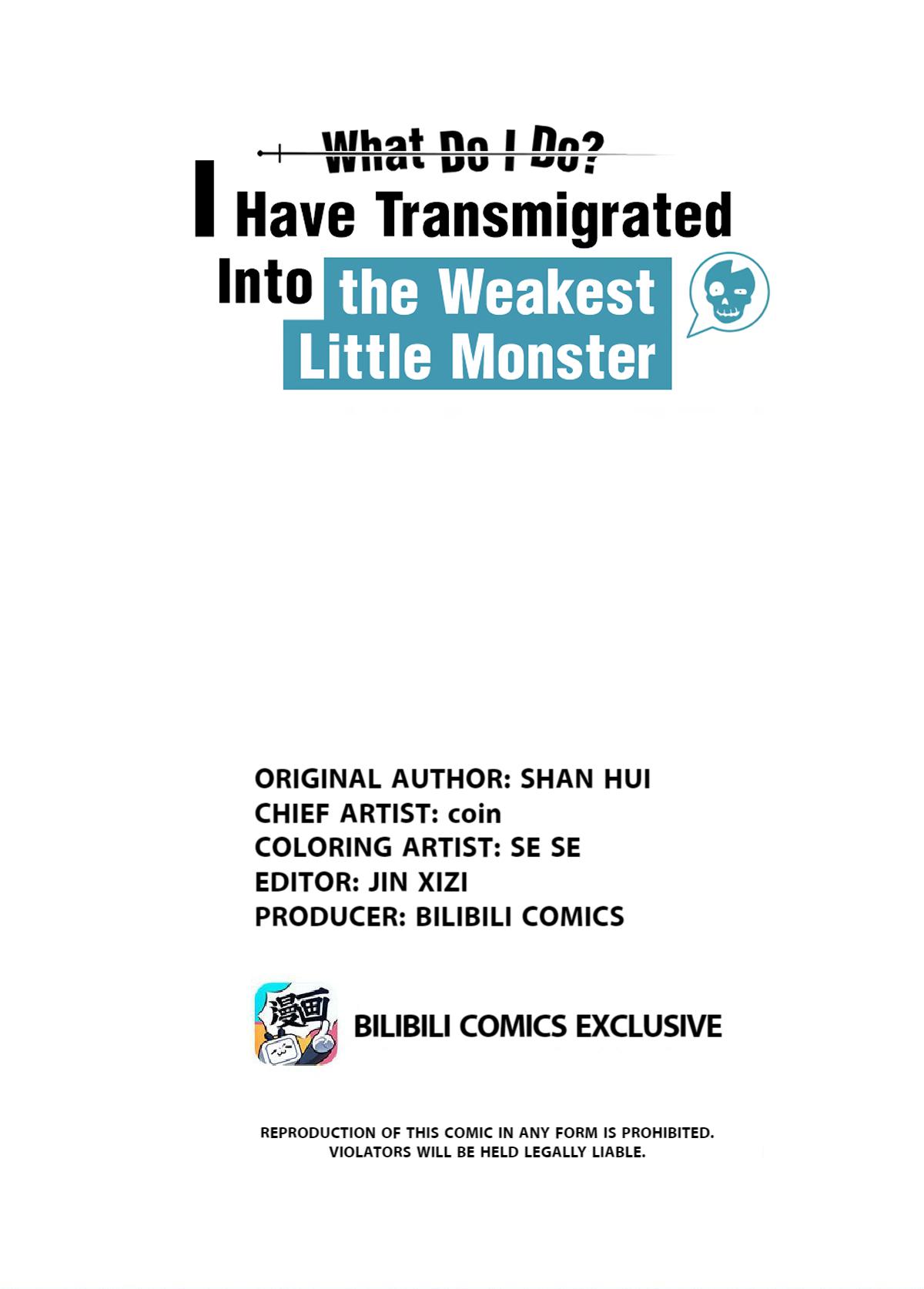 What Do I Do?! I Have Transmigrated Into The Weakest Little Monster Chapter 9.1 #1