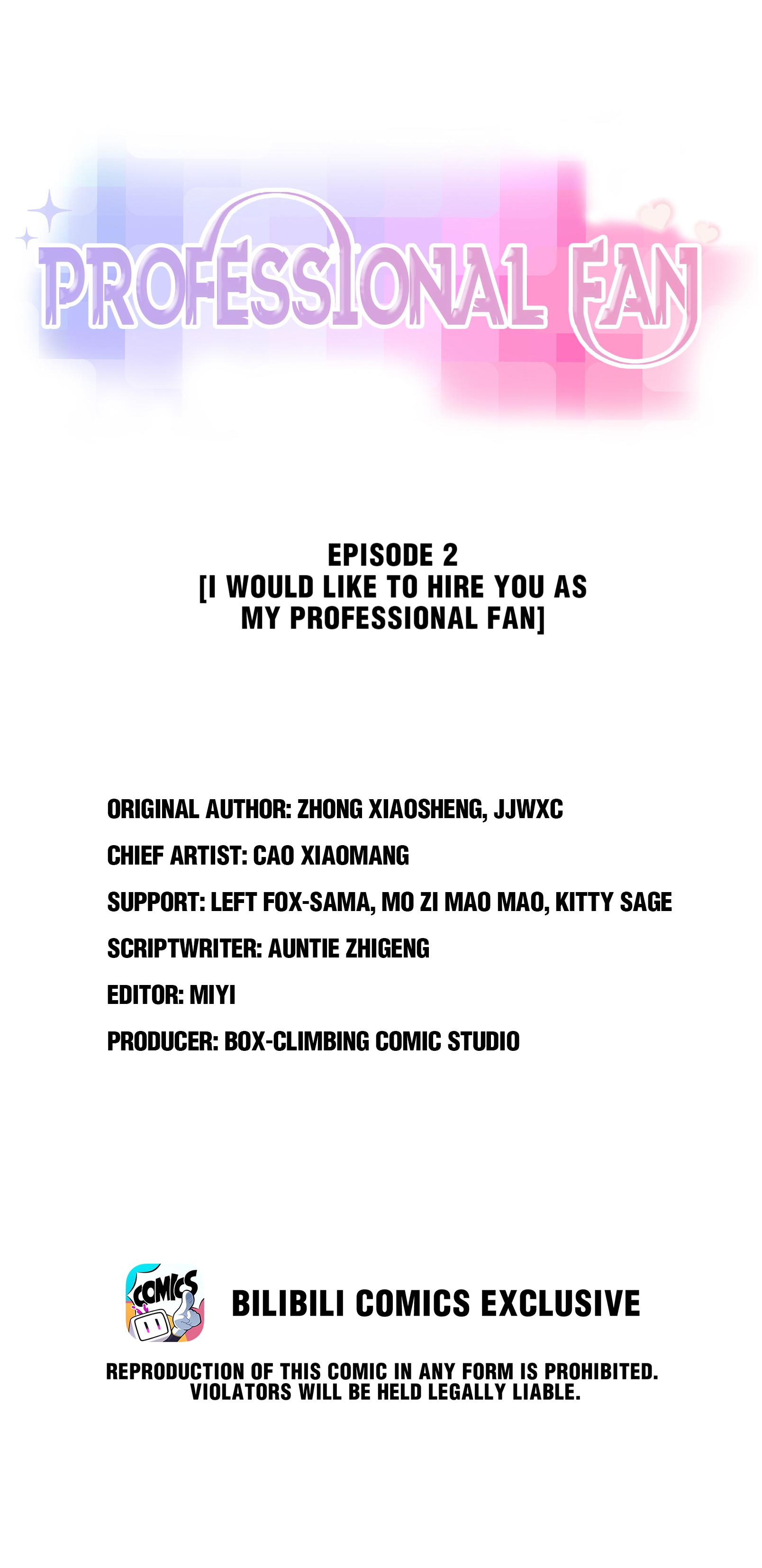 Professional Fan Chapter 2 #2