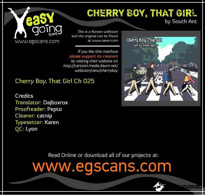 Cherry Boy, That Girl Chapter 25 #1