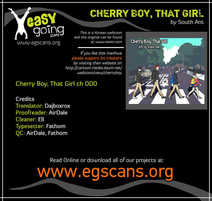 Cherry Boy, That Girl Chapter 0 #1
