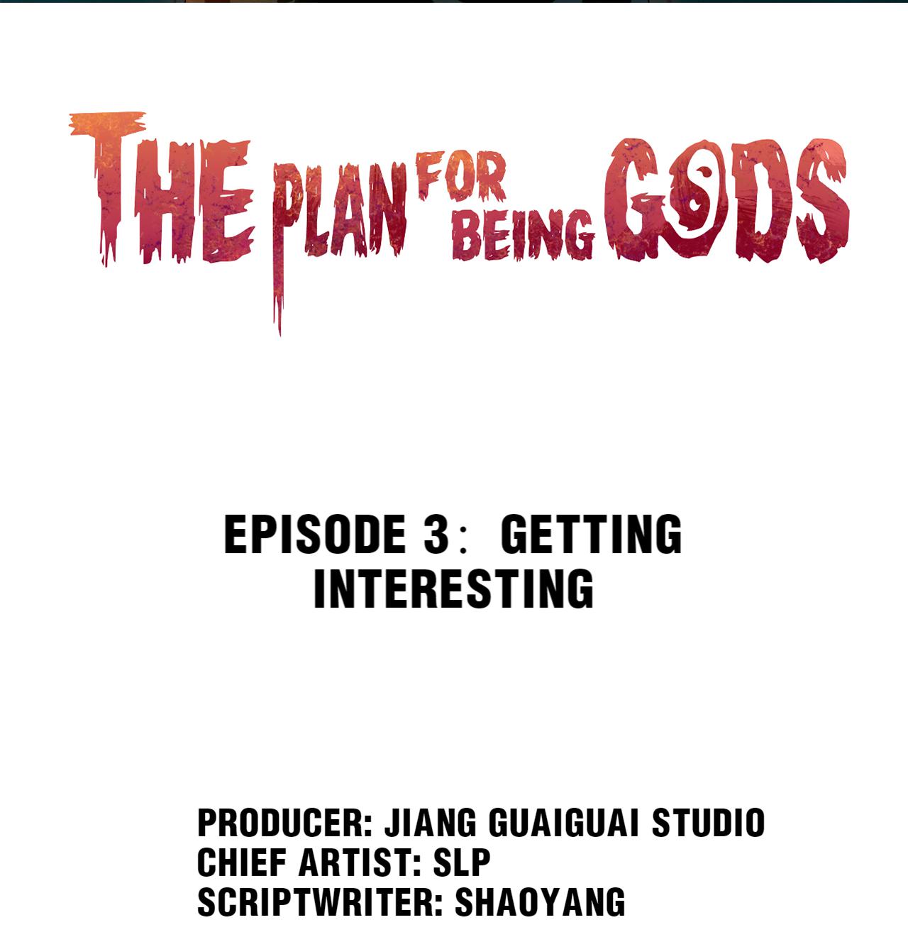 The Plan For Being Gods Chapter 3 #1