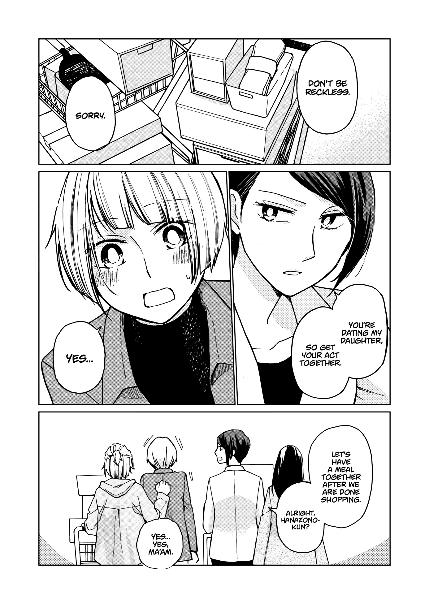 Hanazono And Kazoe's Bizzare After School Rendezvous Chapter 33 #7